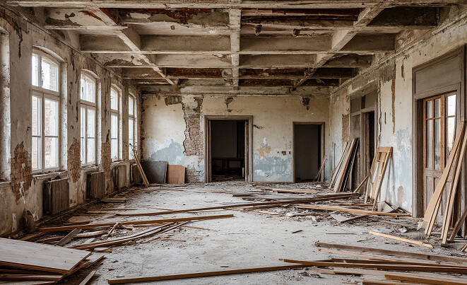 Фото демонтаж и перепланировка