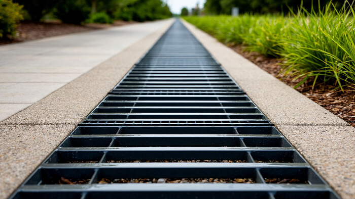 Фото линейного дренажа