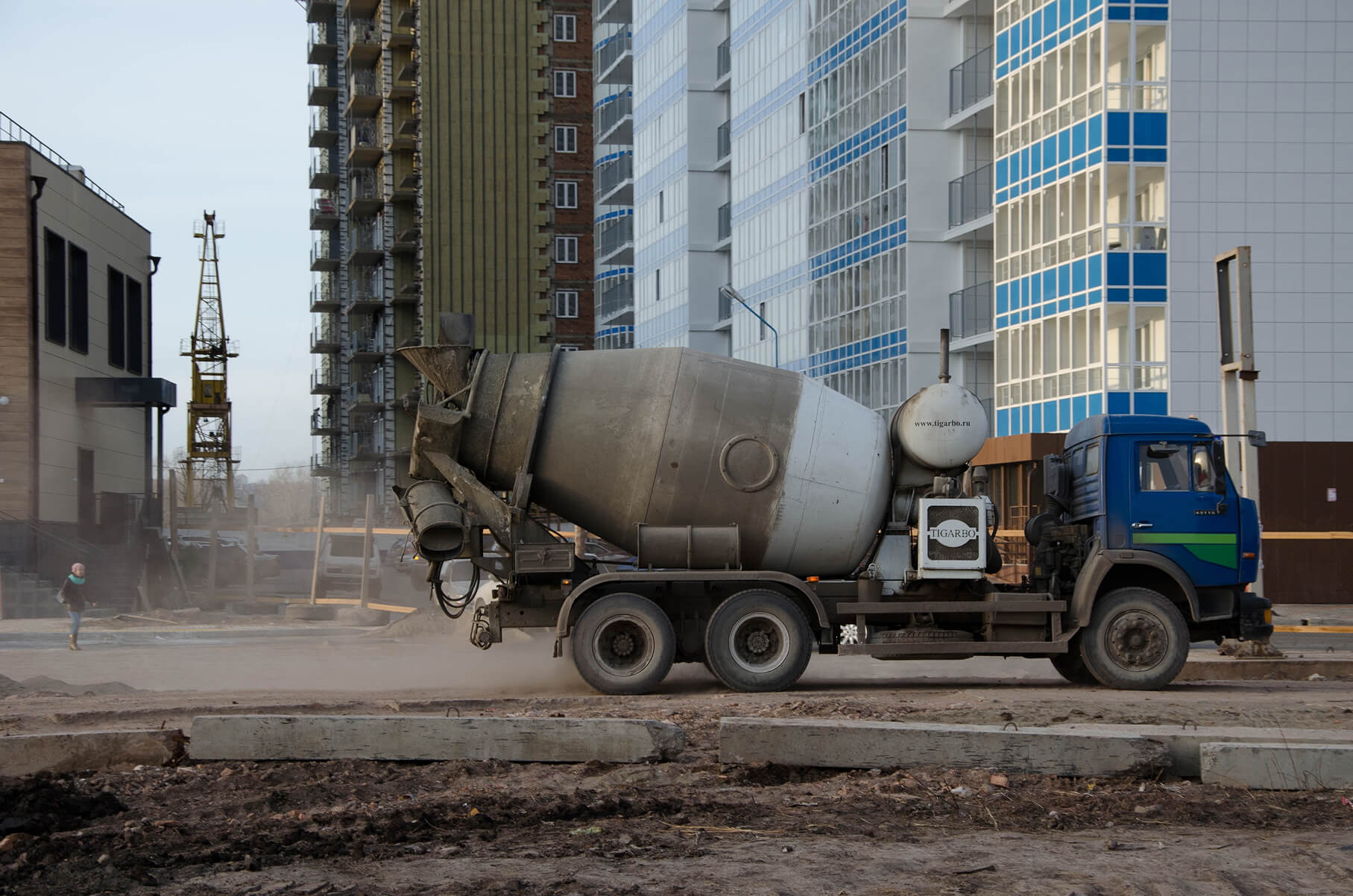 Фото бетономешалки
